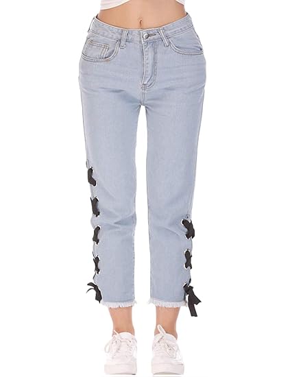 Buy Women's Juniors Capri Jeans High 