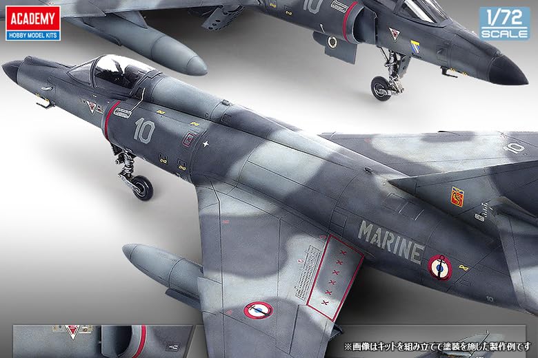 Kit de modelo Academy Super-Étendard Libya 2011 miniatura 4