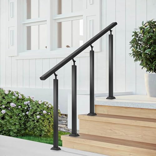 Pasamanos de escalera ajustable para evitar caídas en cubiertas interiores 8