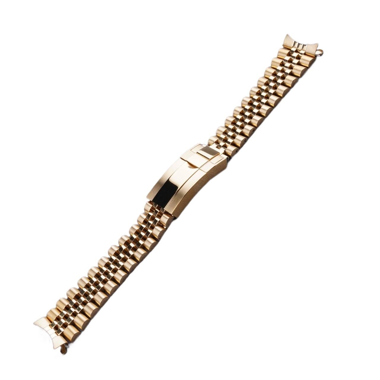 19mm Silver Gold Hollow Curved End Solid Screw Links Watch Band Jubilee strap fit for Seiko 5 SNXS73 75 7SNXS80 SNXS81 SNXF05 SNXG47