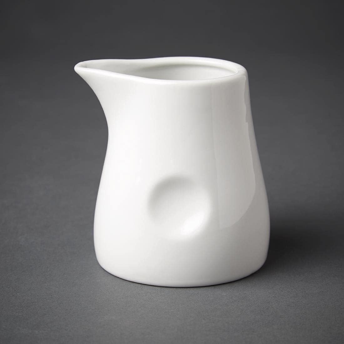 OlympiaDimpled Milk Jugs 170Ml Box of 6 Pitcher Carafe Decanter - New Features