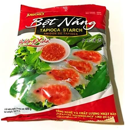 Mikko Tapioca Starch - Bot Nang - Amidon de Tapioca 400g