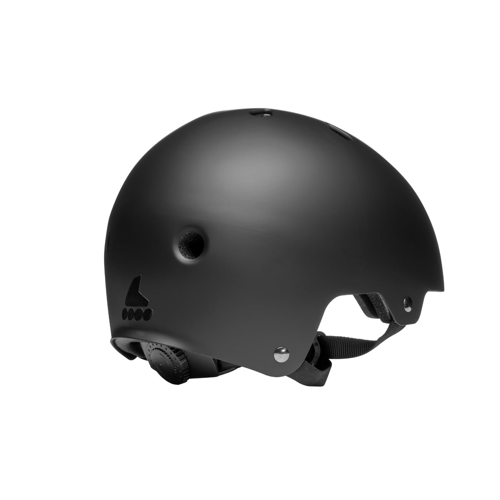 Rollerblade Unisex młodzieżowy kask RB JR Helmet (CE) kask na łyżworolkach, czarny, rozmiar M