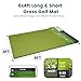 Golf Hitting Mat with Ball Tray 5x4ft - 6x4ft Dual-Turf Practice Mat for Indoor & Outdoor Use Golf Training Mat with Rubber Tee Holes, Suitable for Swing Driving & Chipping (6x4ft - 31mm)