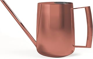 Indoor Watering Can with Long Spout - 35oz Copper Watering Can for Indoor Plants - Cute Watering Can Indoor - Small Wateri...