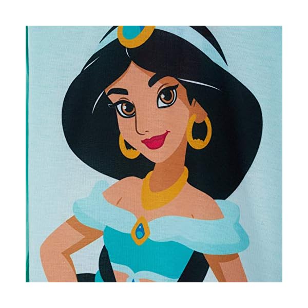Disney Schlafanzug für Mädchen, Prinzessin, Jasmin, voller Länge – Bild 4