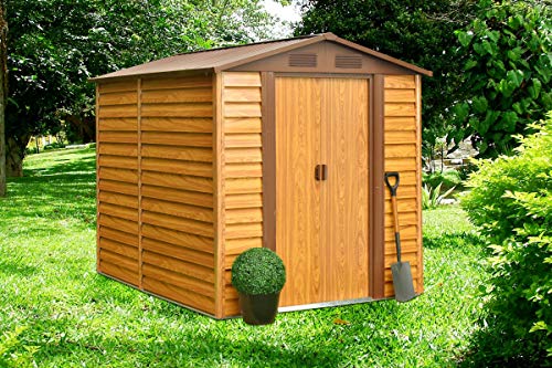 Preisvergleich Produktbild Pergart Gerätehaus Frankfurt II 86, Holzoptik