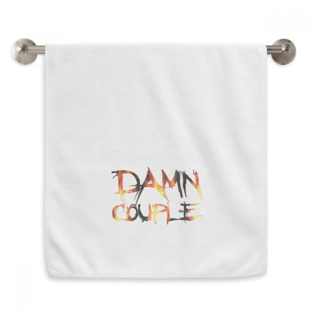 Serviettes débarbouillettes Diadème Couple pour embellir votre salle de bain parentale