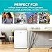 BLACK+DECKER 2.5 Cu. Ft. Compact Refrigerator, ENERGY STAR Certified, Single Door Mini Fridge with Chiller Compartment, Personal Fridge for Home or Dorm Room, R600a Refrigerant, BCRK25W, White