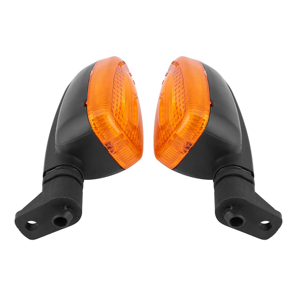 Par de Luces de Señal de Giro para Motocicleta, Lámpara Indicadora de Dirección para F800 (Amarillo)