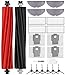 Produktbild 22 Stück Zubehörset für Roborock S8 Pro Ultra,Ersatzteil Set für Roborock S8 Pro Ultra,1-Satz Hauptbürsten, 4-Filter, 6-Kantenbürsten, 4-Lappen, 4-Staubbeutel, 1-kleiner Kamm und 1-Schraubendreher