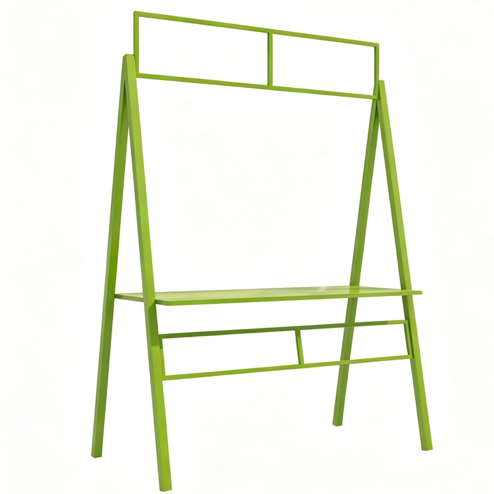 WANGCEPLSD Foldable Farmers Market Stand, Carbon Steel Frame, Bearing 220lbs, Roadside Farm Stand, for Street Vending(Green,80cm/31in)