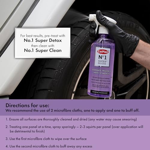CarPlan Kit de Cera Pulidora Super Gloss 621 ml miniatura 7