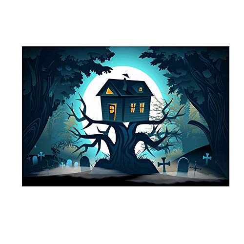 Preisvergleich Produktbild Gaddrt 3D Fotografie-Hintergrund Hintergründe für Fotostudios Halloween Hintergründe Laterne Hintergrund Fotografie Studio Dekoration