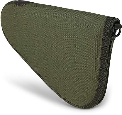 Storfisk fishing & more Custodia morbida imbottita per pistola con cerniera bloccabile in 2 taglie, colore: oliva, taglia: L