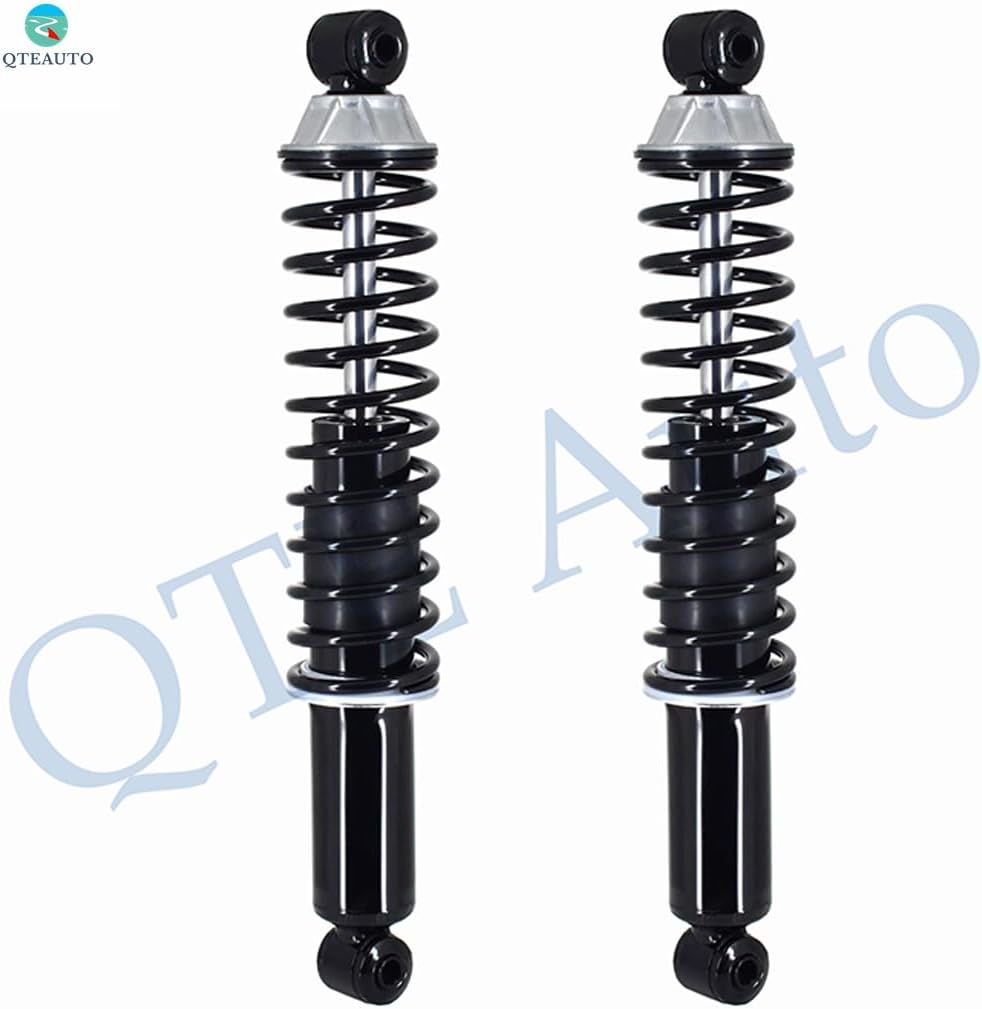 PM Auto Pair of 2 Rear Complete Shock Absorber Kit For 1995-2007 Dodge Grand Caravan/Chrysler Town & Country, 2000 Chrysler Grand Voyager, 2000-2003 Voyager, 95-00 Plymouth Grand Voyager/Voyager
