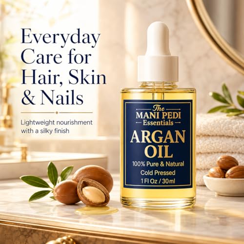 Image of TMPE Argan Oil for Hair Growth for Thicker & Stronger Hair, Eyebrows & Eyelash | 100% Pure & Cold Pressed - 30ml.