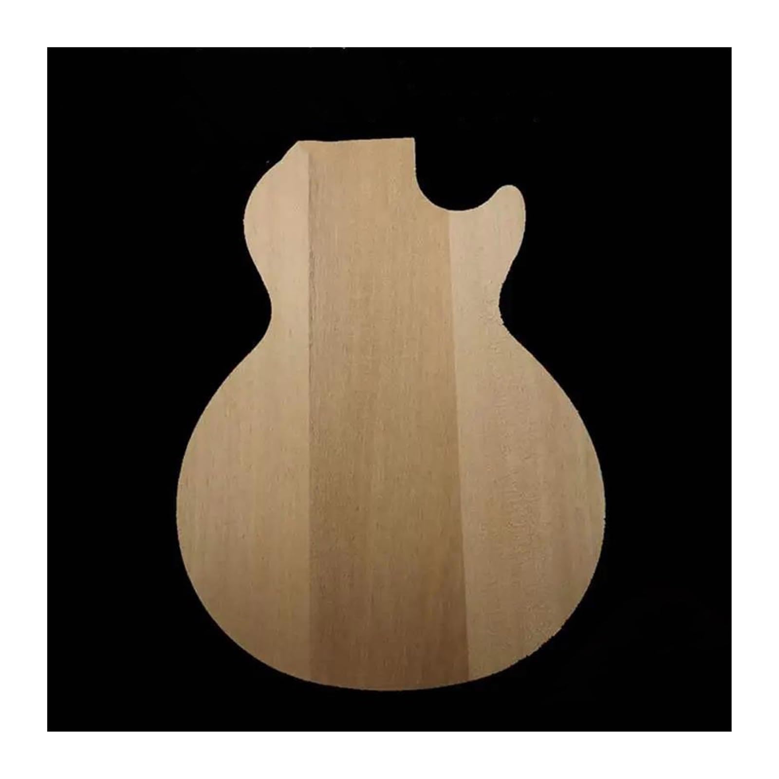 Cuerpo De Guitarra Eléctrica De Madera De Caoba Okoume Semiterminada Accesorios De Barril(A)