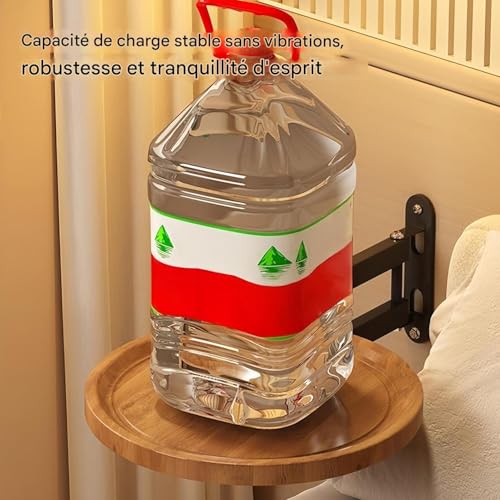 Tablette murale escamotable pour lit de camping-car et studio étudiant - 6
