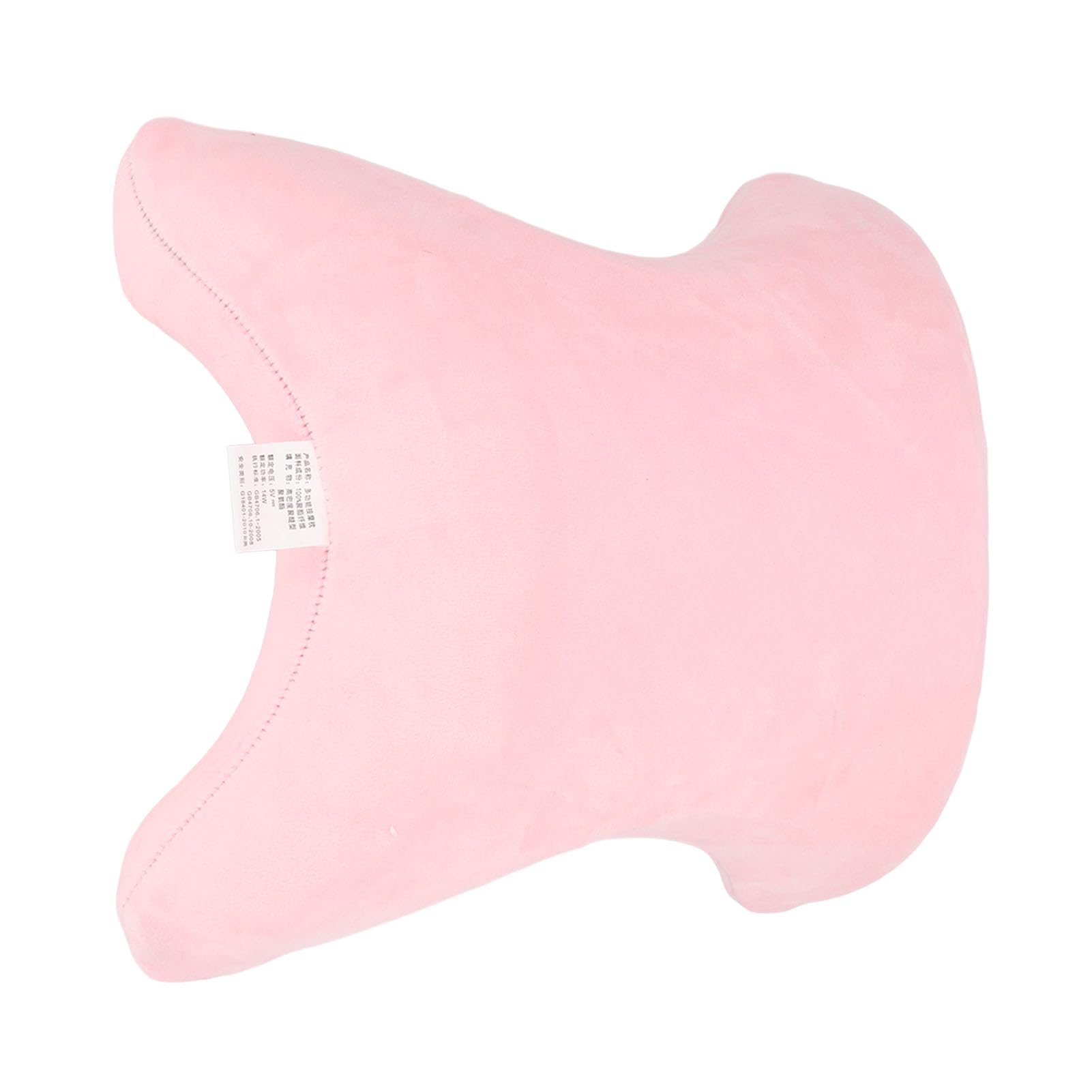 Cuscino da massaggio al collo di massaggio posteriore elettrico. (Rosa)