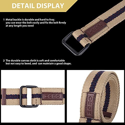 Image of ZORO Cotton Woven Fabric Belt for Men | CB-404