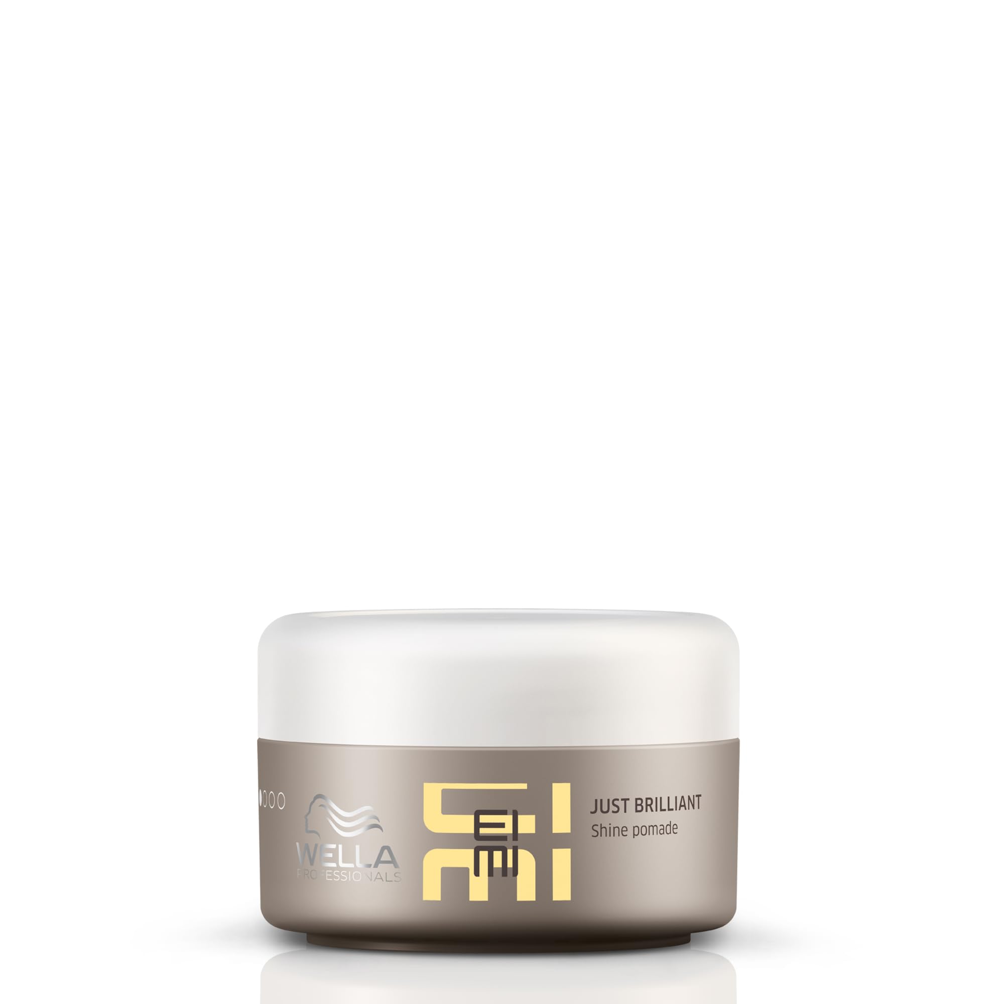 Wella EIMI Just Brilliant – Glanzpomade mit Anti-Frizz-Effekt und Feuchtigkeitsschutz – definierende Pomade für ein glänzendes, geglättetes Haarstyling