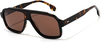 Aviator Sunglasses for Women Men Polarized Acetate | Lightweight Classic UV400 Protection