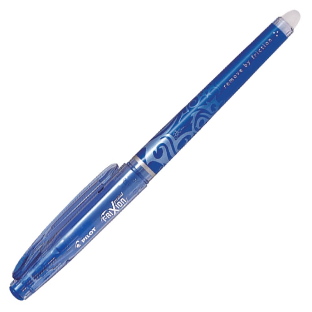 PILOT - Lote de 12 bolígrafos roller FriXion Point 0,5 - Azul