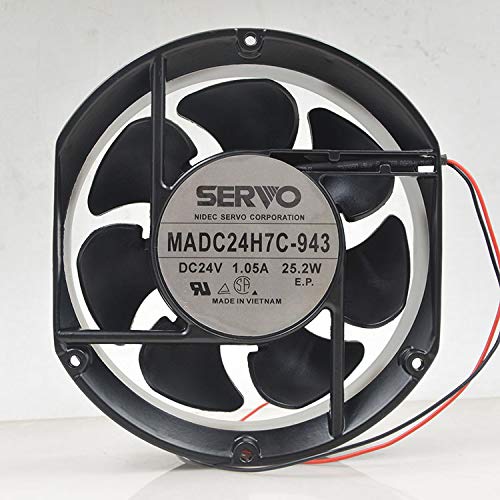 24V 1.05A MADC24H7C-943 25.2W NXP-S Series servo Inverter Fan