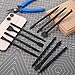 10Pcs Plastic Scraper Tool Set, Multipurpose Plastic Scraper for Cleaning, Scraper Tool Kitchen, Sticker Scraper Tool, Non-Scratch Scraper Tool for Kitchen, Car, Gum, Sticker Removal