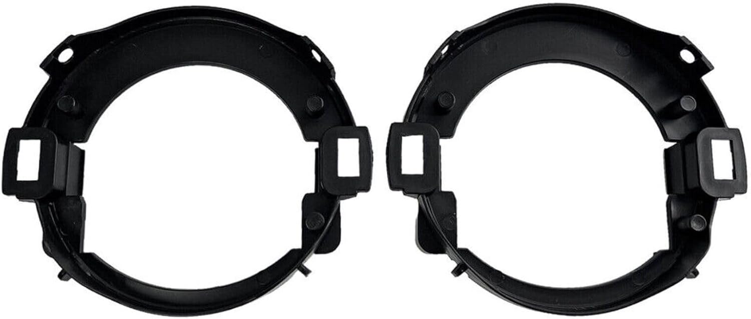 YLT AUTO Front Bumper Fog Light Bezel Covers Insert Cover Fit for Nissan Frontier 2010-2019 Front Bumper Fog Light Lamp Bracket Cover Pair