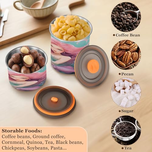 ATTX Lata de Café Hermética 17oz Acero Inoxidable miniatura 5