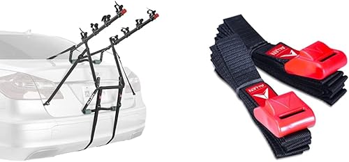 Miniatura 13 de Portabicicleta en el maletero para 4 bicicletas de Allen Sports Deluxe. Rojo/Negro,Verde/ Negro,https://www.amazon.com/dp/undefined