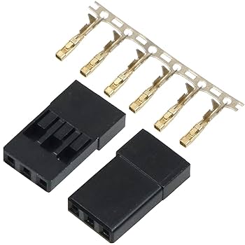 しゃけコネクター2本セット Amazon | サーボコネクター・SANWA/JR(オス/2ペア) [イーグル