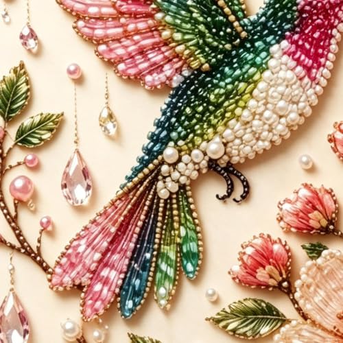 Kit de arte de perlas de 20x20 cm para decorar una sala de estar moderna 7