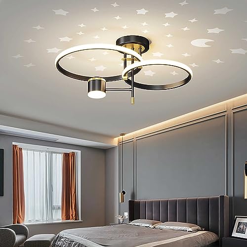 Luminaire plafonnier LED dimmable pour salon moderne et éclairage de plafond de chambre