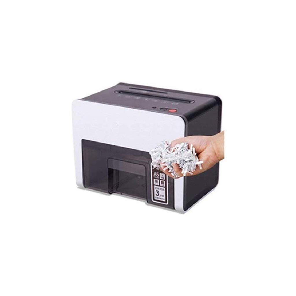 Mini-trituradora de Papel Mini portátil Papel de Oficina Shredder Inicio File Shredder Trituración for la pequeña Oficina y del hogar