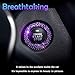 Blinglife Bling Car Accessories for Wowen,Car Engine Start Stop Button Cover, Shiny Crystal Rhinestone Cover Protection Ring(Purple)