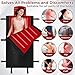 AVZAVZ Red Light Therapy Mat for Fully Body, Red Light Blanket Dual Wavelength 660nm & 850nm Infrared Red Light Therapy Pad, Ideal for Home/Office/Men/Women/Elderly 74.8inch*33.46inch 660 LEDs