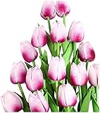 Wunderbare Dekoration: Tulpenblumen sind schön für die Dekoration von Haus, Büro, Party, Garten, Hotel, Cafés, Festival, Feier, Hochzeit, Brautstrauß usw. Bestes Geschenk für Freunde oder Familie.