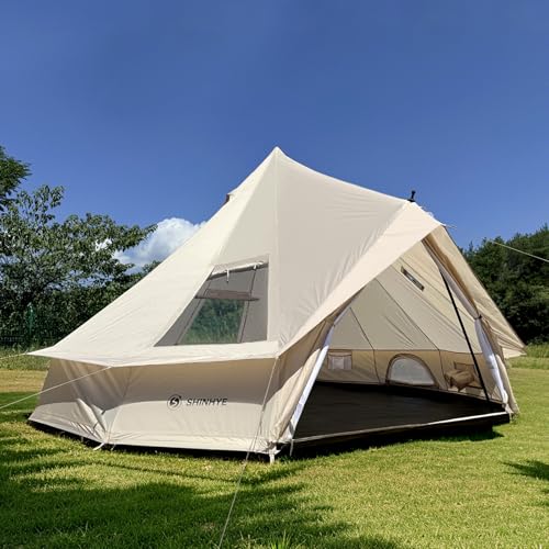 Barraca Bell Yurt, barraca quente de luxo à prova d'água para 4 e...