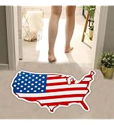 RYGHEWE Carpet Mat Patriotic Door Blanket Non Slip Does Not Fall Off Floor The United States Suit...