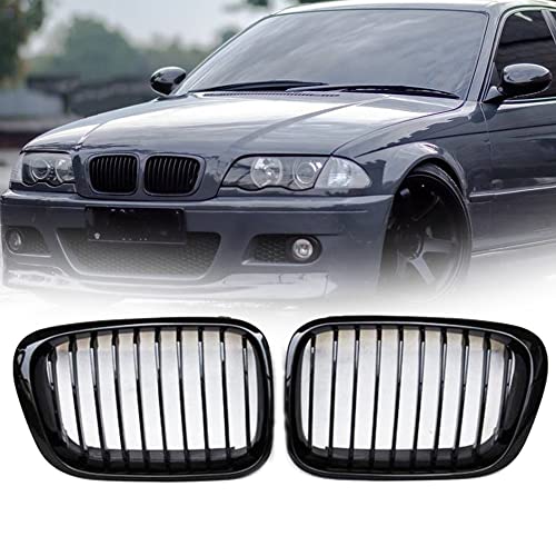 Rejilla de riñón para parachoques de BMW E46; renueva tu modelo 4 puertas 5