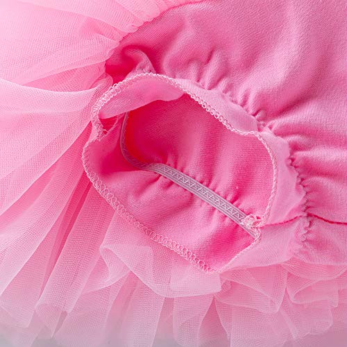 Image of Anbaby Baby Girls Soft Tutu Skirt Toddler Ruffled Pants Diaper Cover
