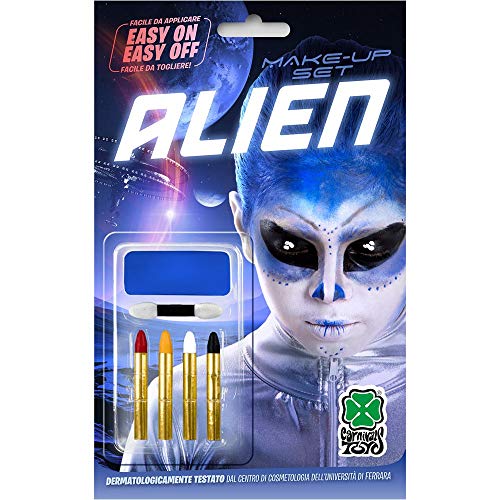 Carnival Toys 9435: Fondotinta Blu + 4 Matite in Blister