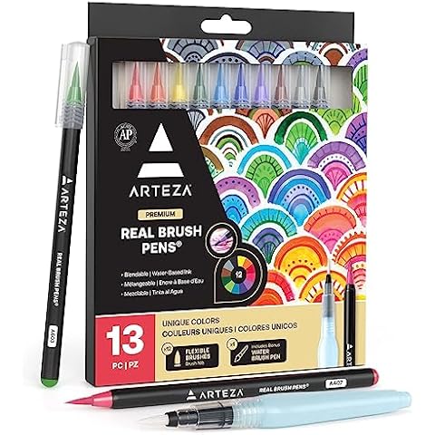 ARTEZA Real Brush Pens for Watercolour Effects Cover