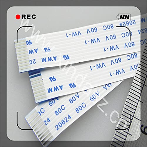 Davitu Wiring Harness - (50pcs/lot) AWM 20624 80C 60V VW-1 1mm pitch 11 pines same direction 200mm long Electronic Flexible Flat FFC Ribbon Cable