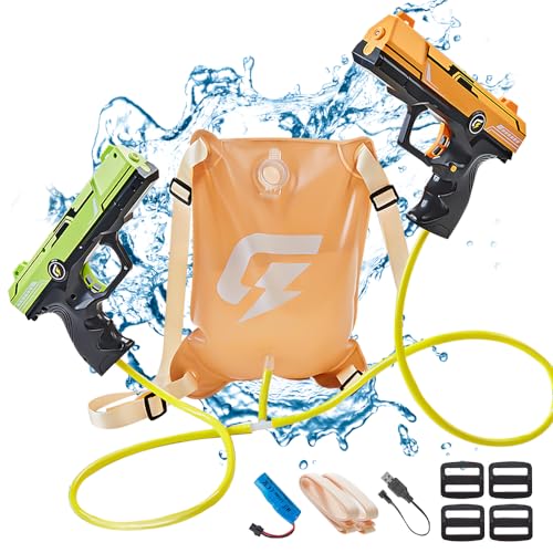 Pistola ad Acqua 2 Pezzi Pistole ad Acqua per Bambini Portata 10 Metri