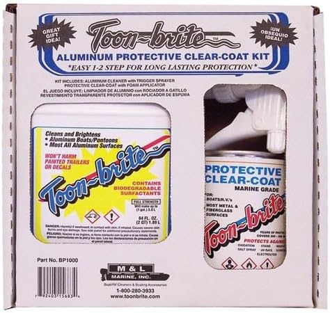 Part Synergy Replacement for T-B-BP1000 Aluminum Cleaner & Clear Coat Kit for Boats