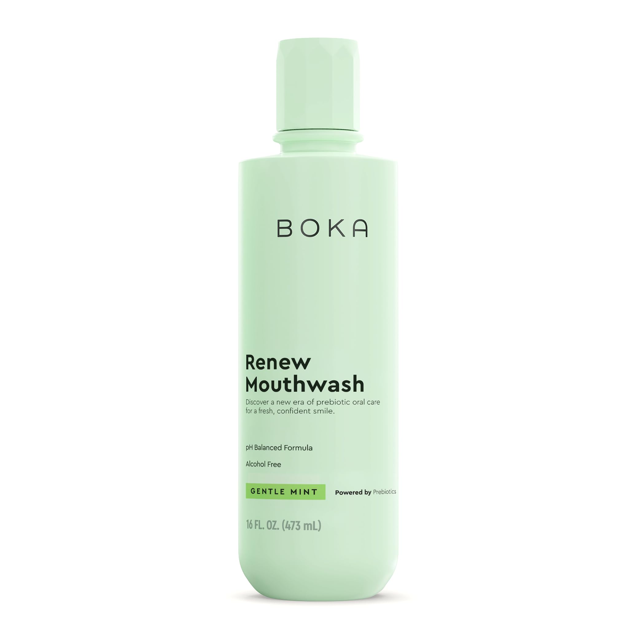 Amazon.com: Boka Renew Liquid Mouthwash Gentle Mint & Lemongrass